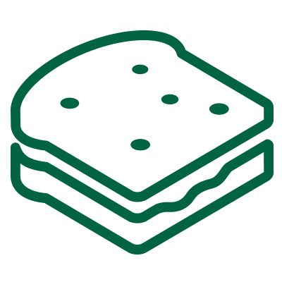 icon showing sandwich